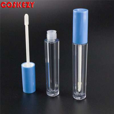 8g Clear Custom Label Empty Plastic Lip Gloss Tubes, 8ml Clear Lip Gloss Brush Packaging, Wholesale Tube Plastic Lip Gloss