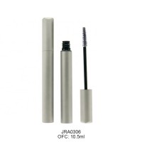 Wholesale 10 ml aluminum clear empty mascara wand tube bottle mascara packaging tube with mascara brush